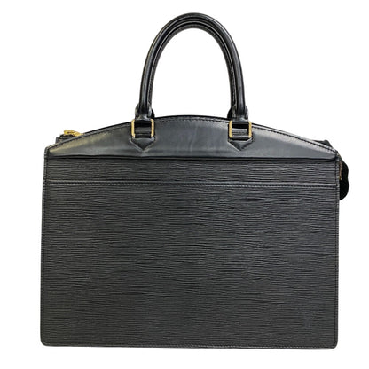 LOUIS VUITTON Business bag M48182 leather Noir Epi Riviera