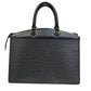 LOUIS VUITTON Business bag M48182 leather Noir Epi Riviera
