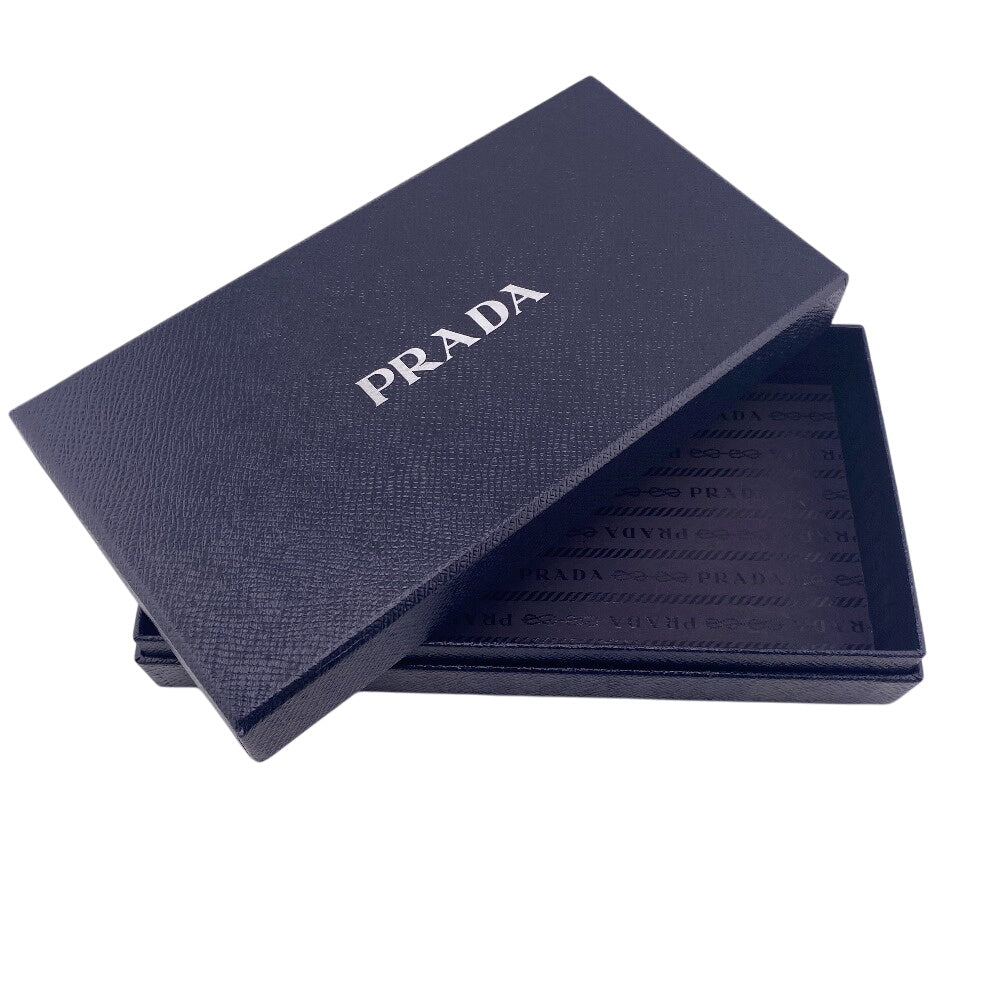 PRADA Long Wallet Purse 2ML317 Nylon black