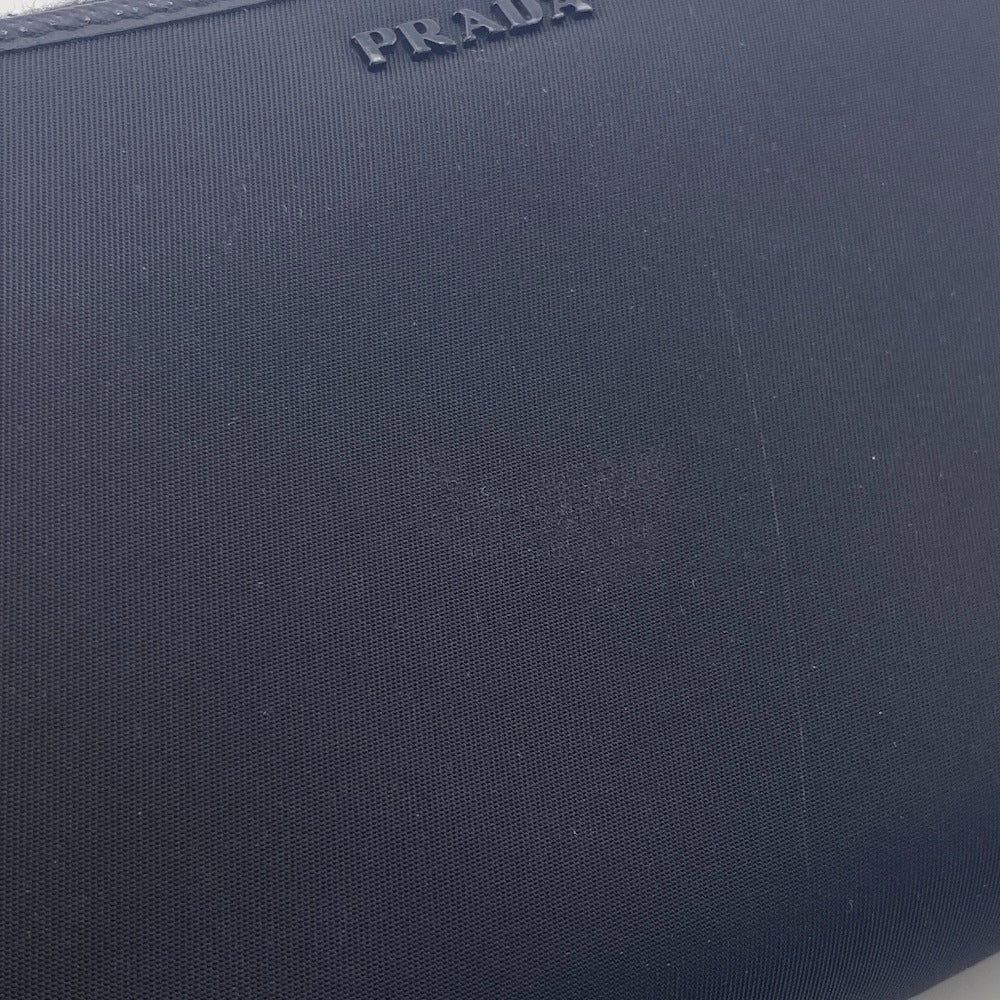 PRADA Long Wallet Purse 2ML317 Nylon black