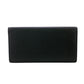 LOUIS VUITTON Long Wallet Purse leather black Taiga Portefeuille Ron