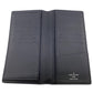 LOUIS VUITTON Long Wallet Purse leather black Taiga Portefeuille Ron