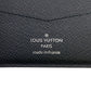 LOUIS VUITTON Bifold Wallet M62294 Monogram Eclipse black Portefeuille Slender