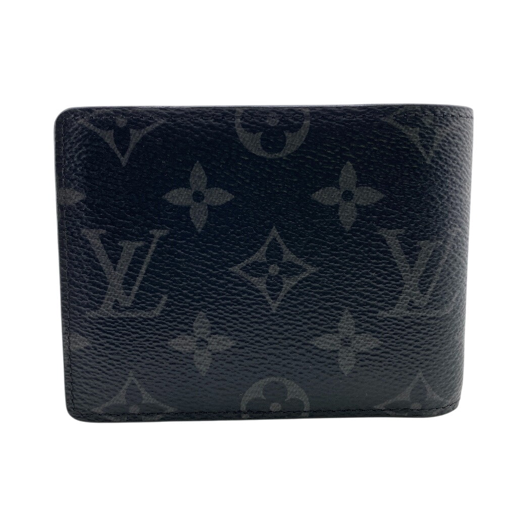 LOUIS VUITTON Bifold Wallet M62294 Monogram Eclipse black Portefeuille Slender