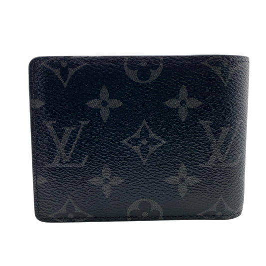 LOUIS VUITTON Bifold Wallet M62294 Monogram Eclipse black Portefeuille Slender