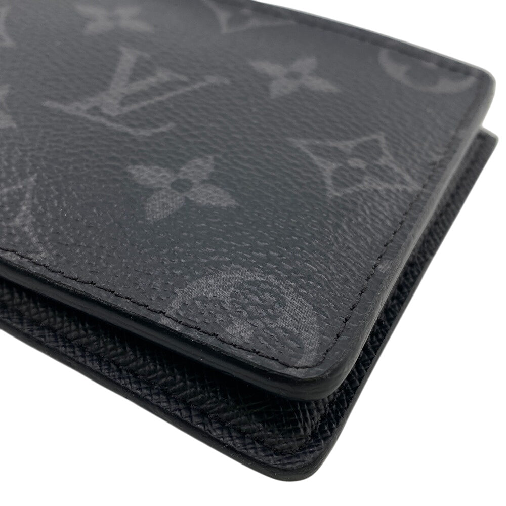 LOUIS VUITTON Bifold Wallet M62294 Monogram Eclipse black Portefeuille Slender