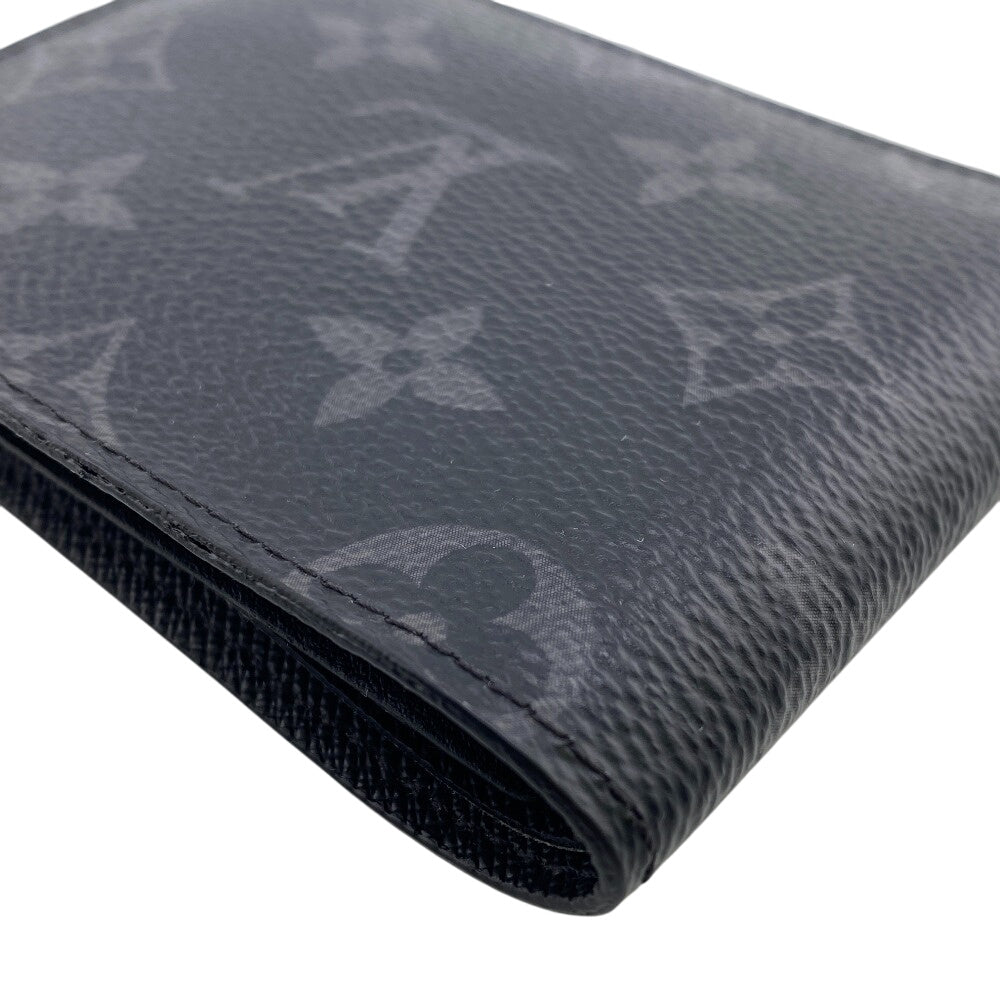 LOUIS VUITTON Bifold Wallet M62294 Monogram Eclipse black Portefeuille Slender
