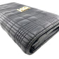 BURBERRY Long Wallet Purse leather black TB Roller