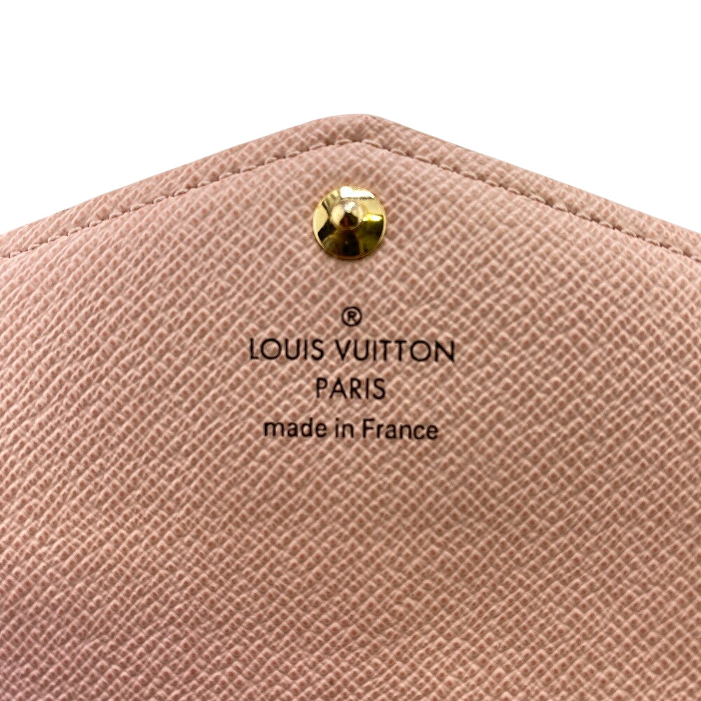 LOUIS VUITTON Long Wallet Purse M62235 Monogram Brown Portefeuille Sara