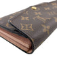 LOUIS VUITTON Long Wallet Purse M62235 Monogram Brown Portefeuille Sara