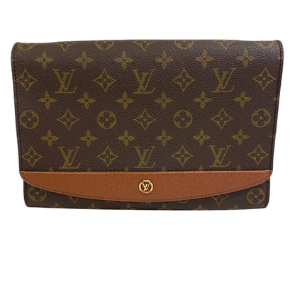 LOUIS VUITTON business bag M51798 leather Brown Monogram Bordeaux24