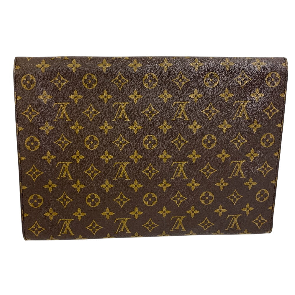 LOUIS VUITTON Clutch bag M51801 leather Brown Monogram Porto envelope