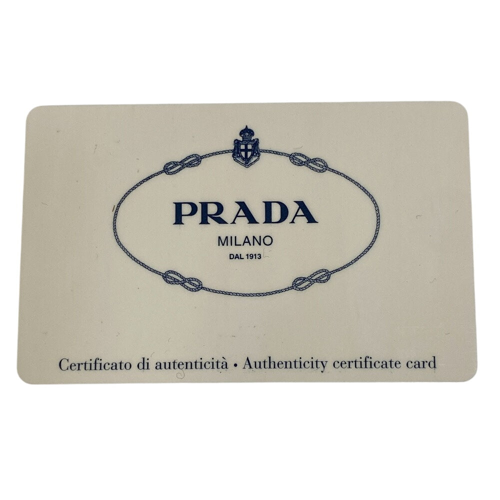 PRADA Shoulder Bag BT1738 Nylon Brown Triangular plate PRADA Vera Line Nylon Messenger Bag