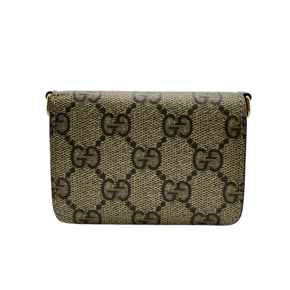 GUCCI Bifold Wallet 681705 canvas beige Hacker Project