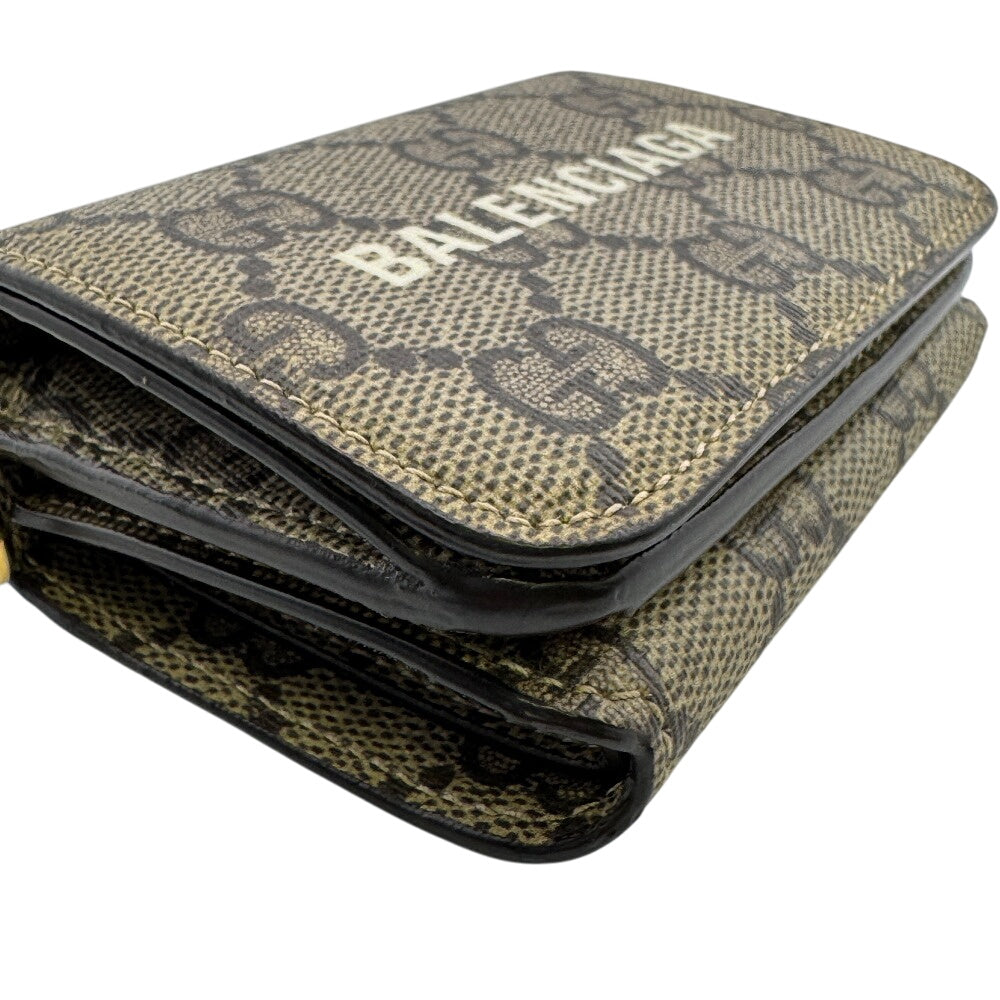 GUCCI Bifold Wallet 681705 canvas beige Hacker Project