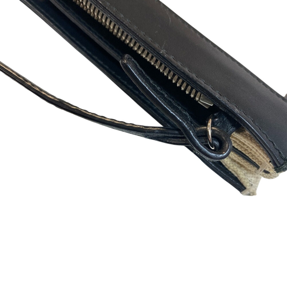 BALENCIAGA Shoulder Bag 339937 Canvas, Leather beige