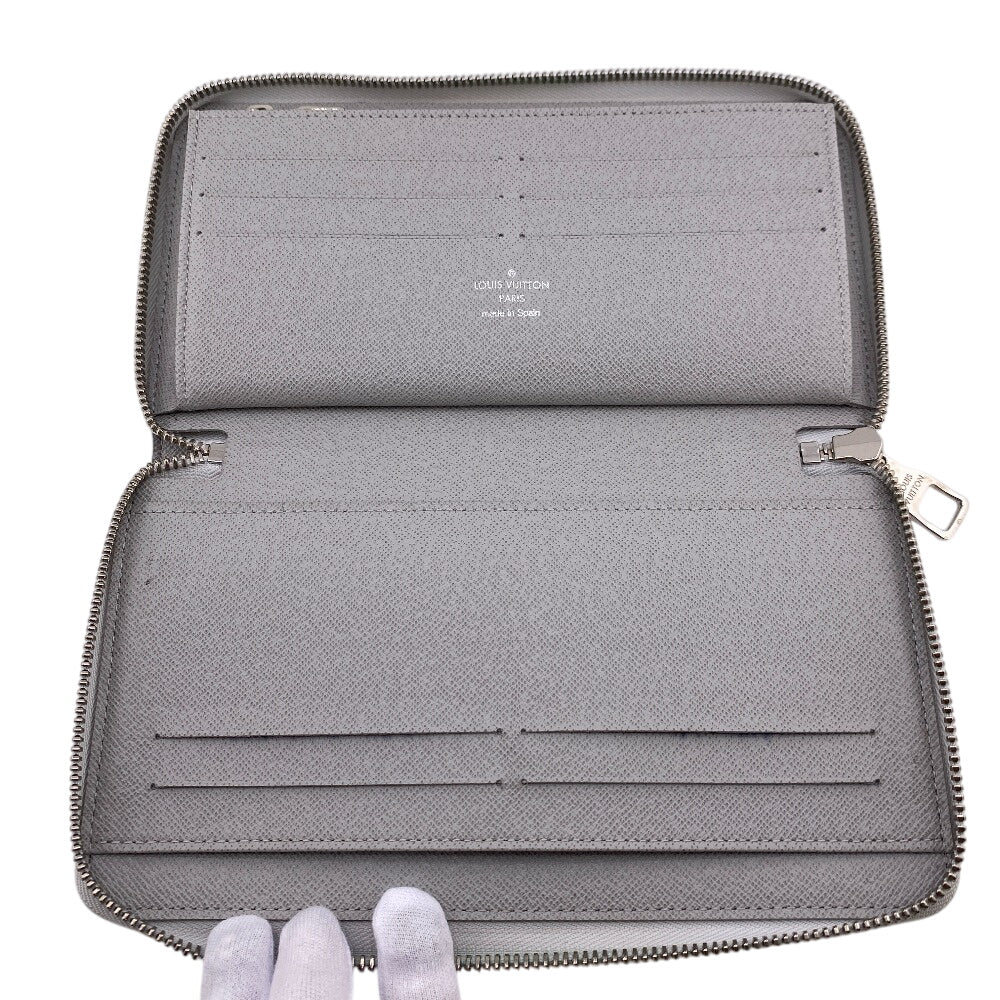 LOUIS VUITTON Long Wallet Purse M67824 Patent leather white Monogram logo organizer