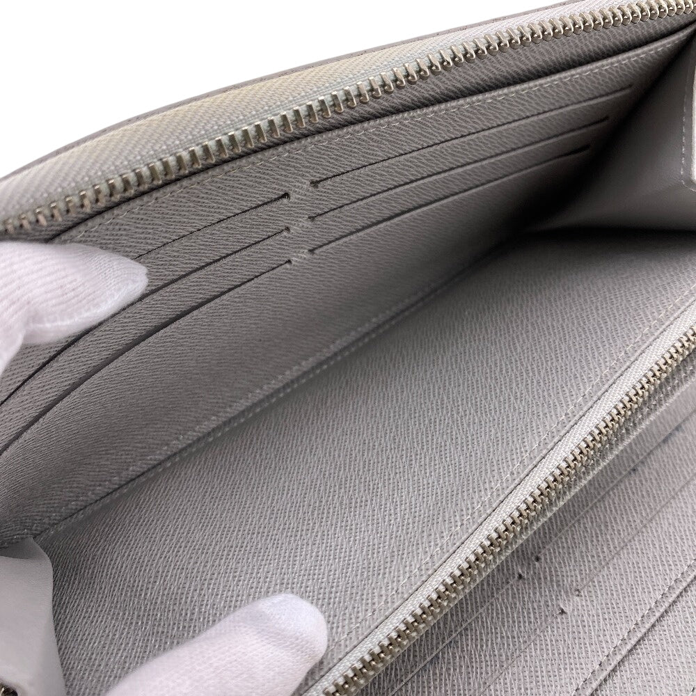 LOUIS VUITTON Long Wallet Purse M67824 Patent leather white Monogram logo organizer