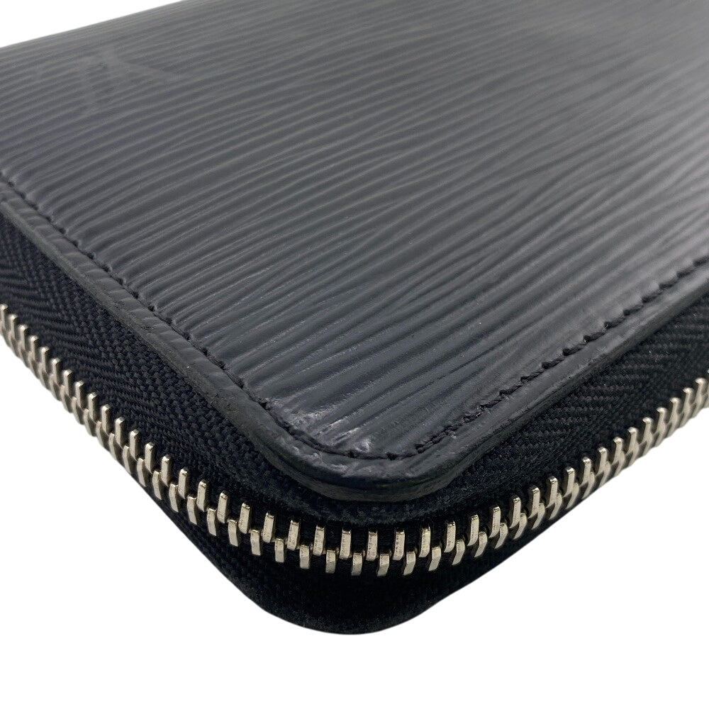 LOUIS VUITTON Long Wallet Purse M61857 leather black Epi