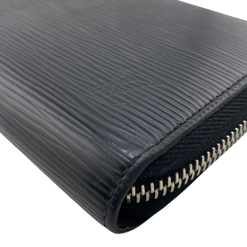 LOUIS VUITTON Long Wallet Purse M61857 leather black Epi