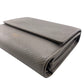 CELINE Tri-fold wallet leather gray Small trifold