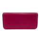 BALENCIAGA Long Wallet Purse 593784 leather pink Cash Continental on Chain