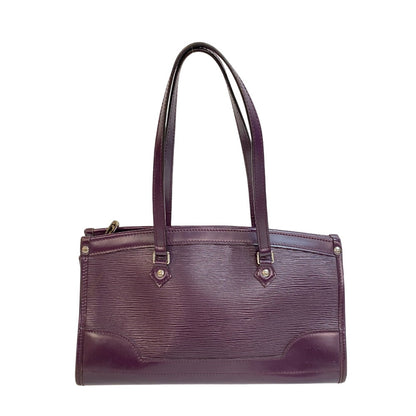 LOUIS VUITTON Handbag M5933K Epi, Leather Purple type Epi Madeleine PM