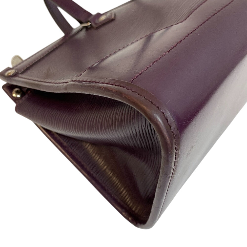 LOUIS VUITTON Handbag M5933K Epi, Leather Purple type Epi Madeleine PM