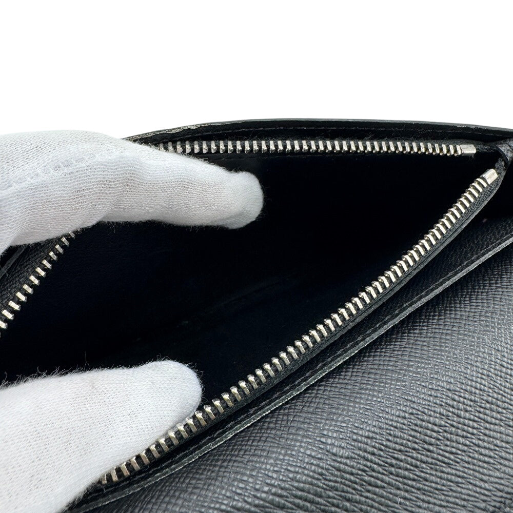 LOUIS VUITTON Long Wallet Purse N41676 leather black Damier Portefeuille Braza Christopher Nemeth Collaboration