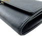 CELINE Long Wallet Purse Leather, shiny calfskin black