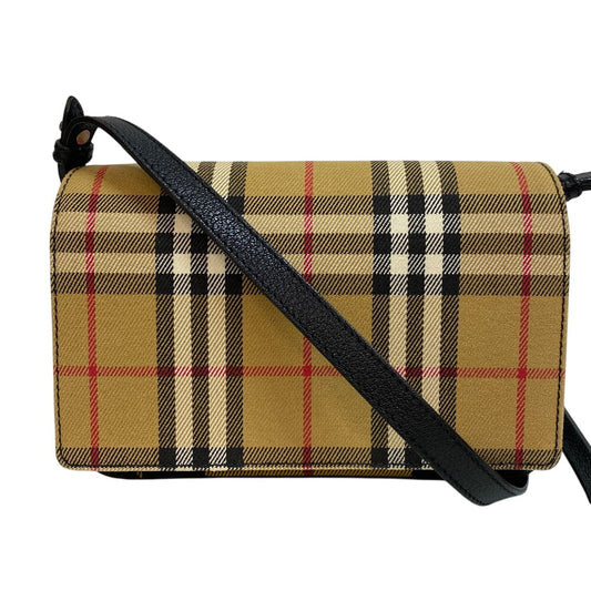 BURBERRY Shoulder Bag canvas beige Nova Check