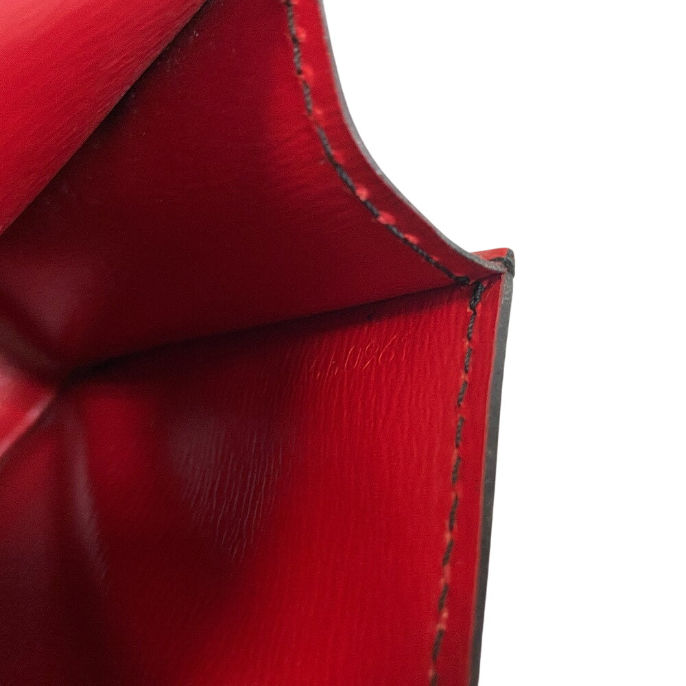 LOUIS VUITTON Sling bag M52607 Epi, Leather Red Epi Pochette Santur