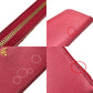PRADA Long Wallet Purse 1ML506 Embossed leather pink Zip Around Safiano Women Used Authentic