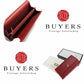 GUCCI Long Wallet Purse 456116 leather Red Petit GG Marmont Women Used Authentic