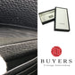 GUCCI Long Wallet Purse leather black Zip Around Women Used Authentic