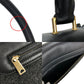 CELINE Handbag Leather, Wool black Trapeze Women Used Authentic