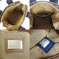 FENDI Handbag 7VA158 Canvas, Leather Brown Zucca Women Used Authentic