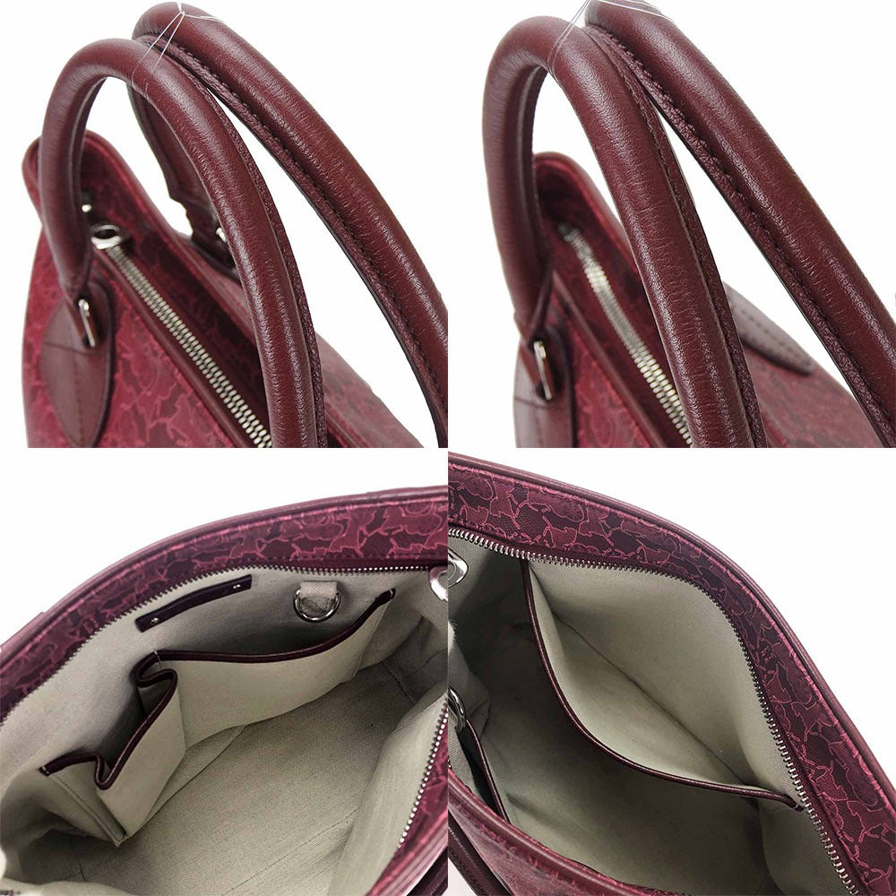 CELINE Handbag PVC, Leather pink Women Used Authentic