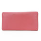 CHANEL Long Wallet Purse Caviar skin pink COCO Mark Women Used Authentic