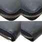 LOUIS VUITTON Long Wallet Purse M32822 Taiga black Zippy Wallet Vertical mens Used Authentic