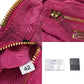 PRADA Pouch 1N0340 canvas pink Women Used Authentic
