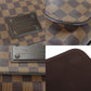 LOUIS VUITTON Shoulder Bag N51211 Damier Brown Brooklyn MM mens Used Authentic