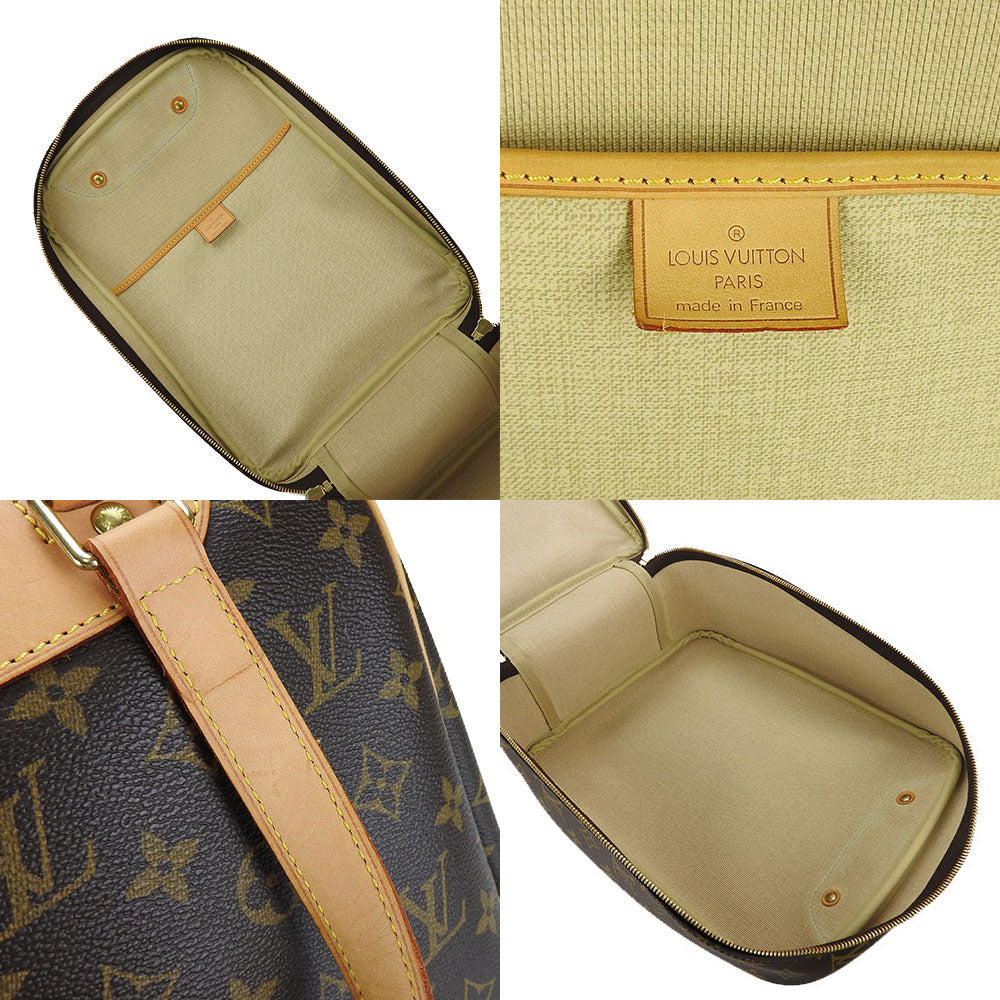 LOUIS VUITTON Handbag M41450 Monogram, Tanned Leather Brown Excursion unisex(Unisex) Used Authentic