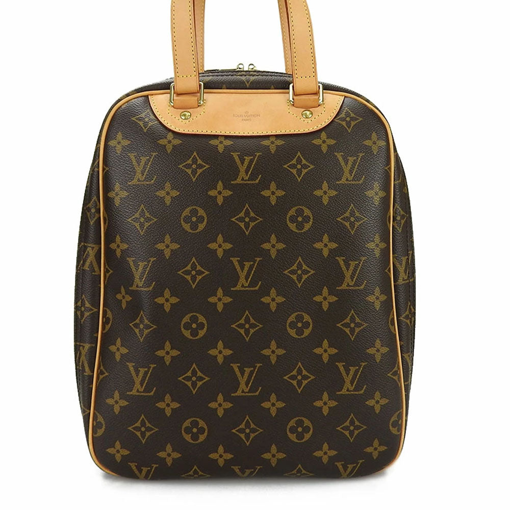LOUIS VUITTON Handbag M41450 Monogram, Tanned Leather Brown Excursion unisex(Unisex) Used Authentic