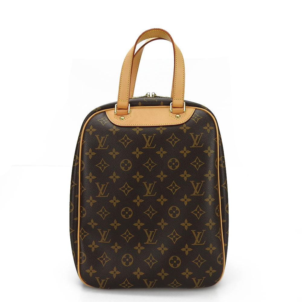 LOUIS VUITTON Handbag M41450 Monogram, Tanned Leather Brown Excursion unisex(Unisex) Used Authentic