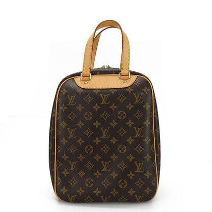 LOUIS VUITTON Handbag M41450 Monogram, Tanned Leather Brown Excursion unisex(Unisex) Used Authentic