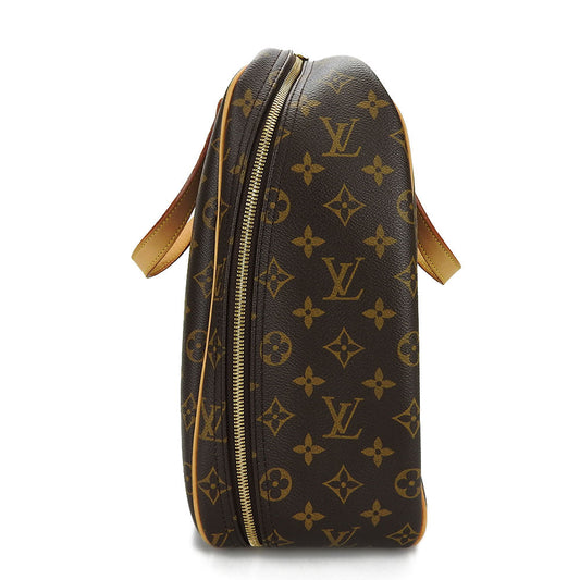LOUIS VUITTON Handbag M41450 Monogram, Tanned Leather Brown Excursion unisex(Unisex) Used Authentic