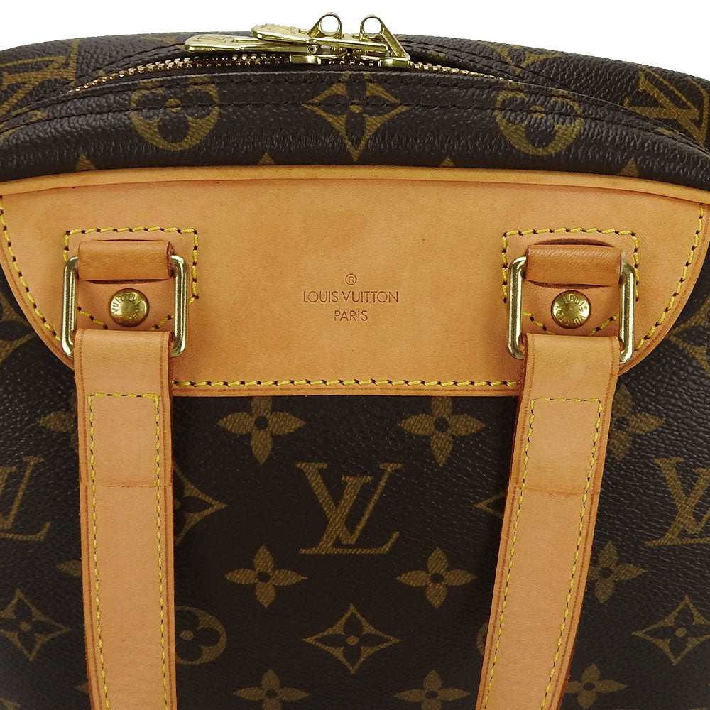 LOUIS VUITTON Handbag M41450 Monogram, Tanned Leather Brown Excursion unisex(Unisex) Used Authentic
