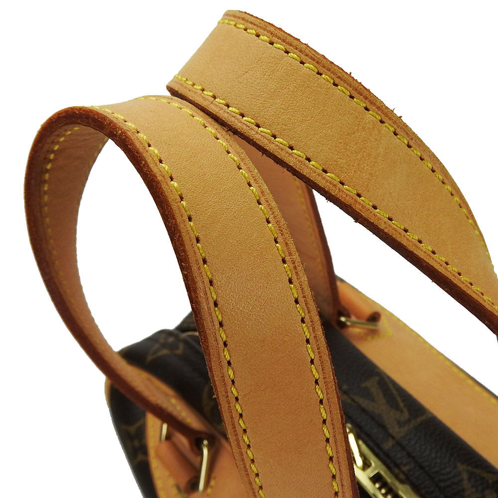LOUIS VUITTON Handbag M41450 Monogram, Tanned Leather Brown Excursion unisex(Unisex) Used Authentic