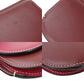 LOEWE Shoulder Bag leather Bordeaux anagram Women Used Authentic